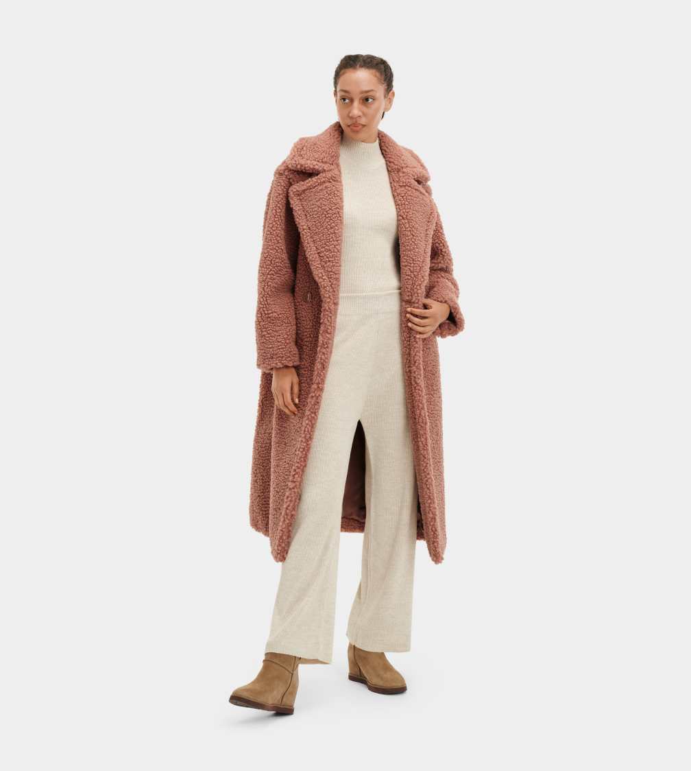 UGG® 公式【 ガートルード ロング テディ コート|Gertrude Long